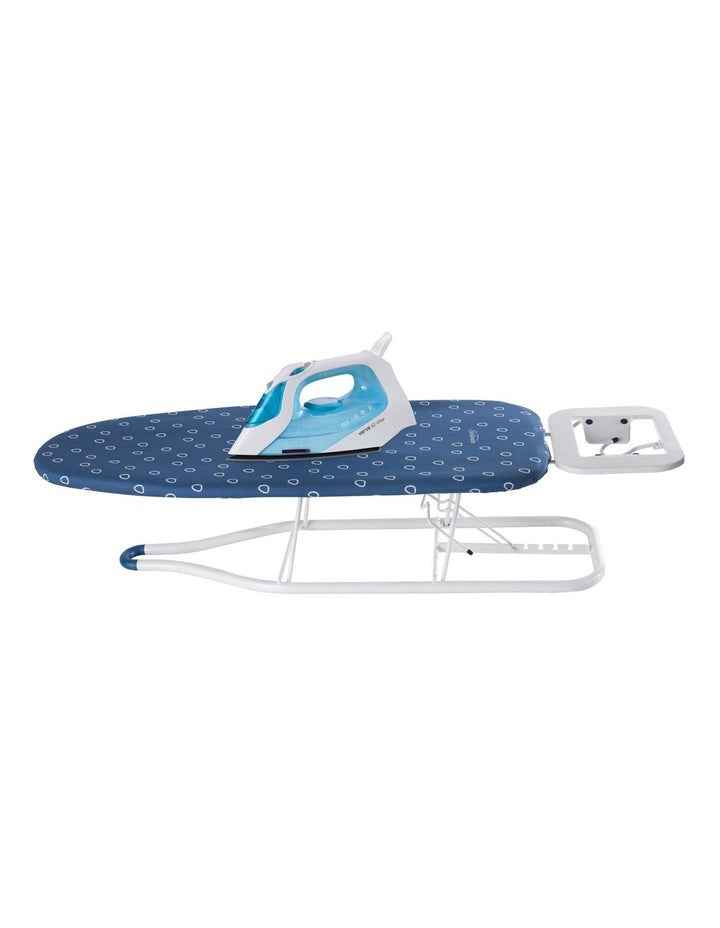HiLo Adjustable Tabletop Ironing Board White/Blue SB1300