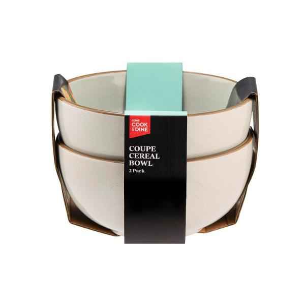 COOK & DINE COUPE CEREAL BOWLS