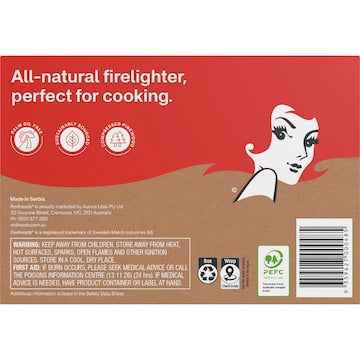 Redheads Firelighters Natural Block 32 pack