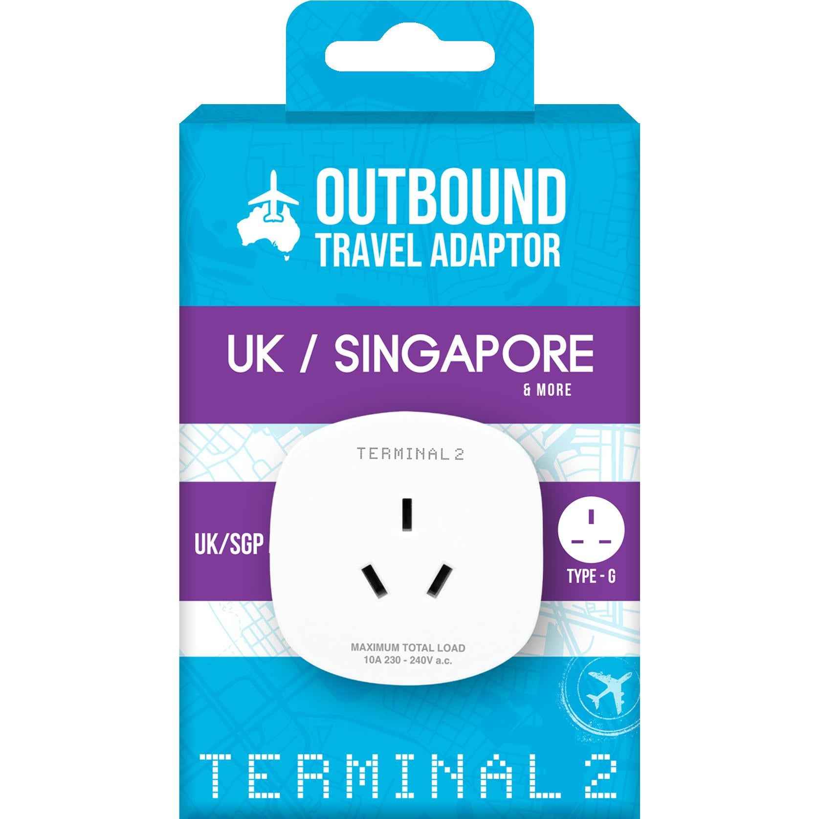 Terminal 2 Travel Adaptor (United Kingdom) V2