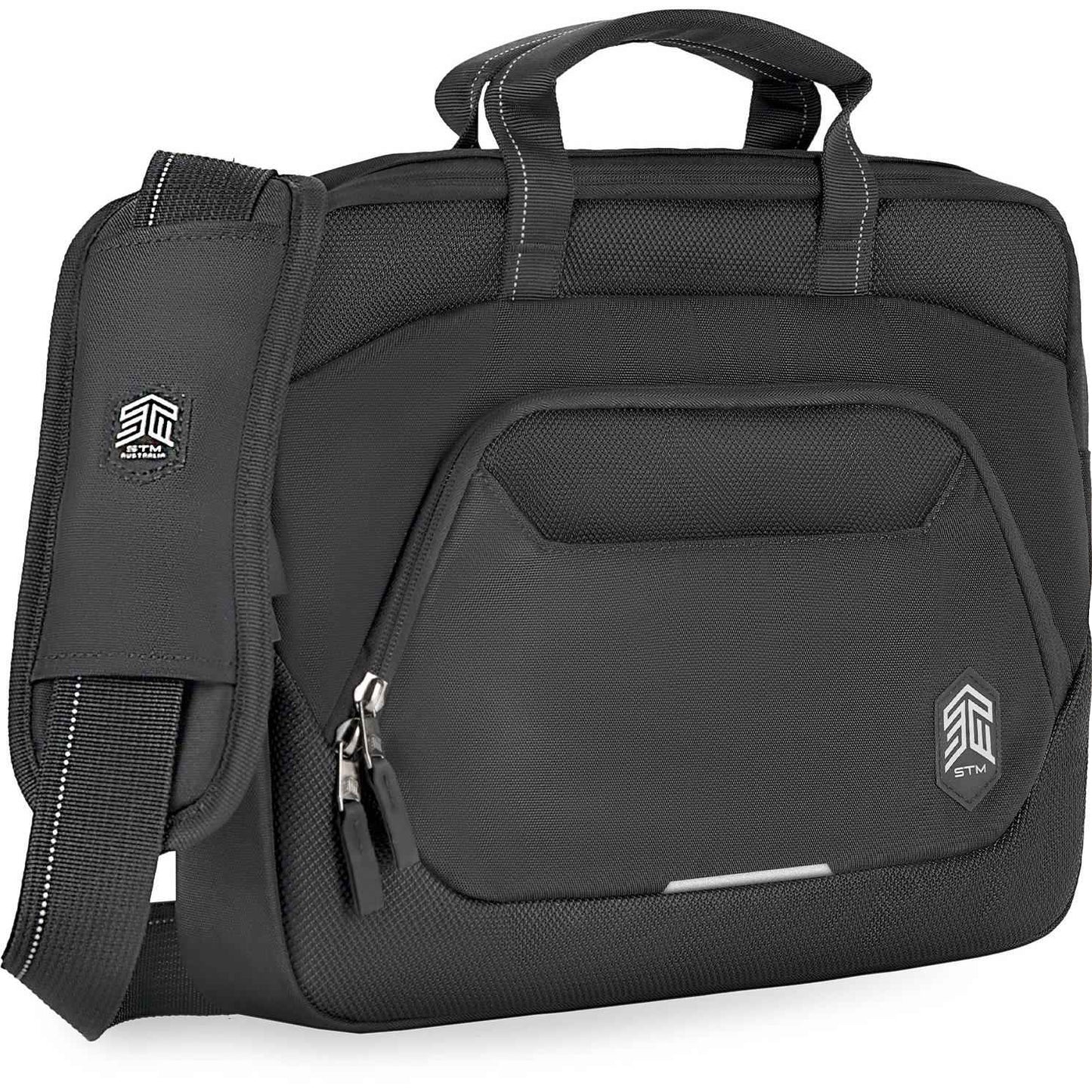 STM Tower Top Slim 17" Laptop Brief (Black)