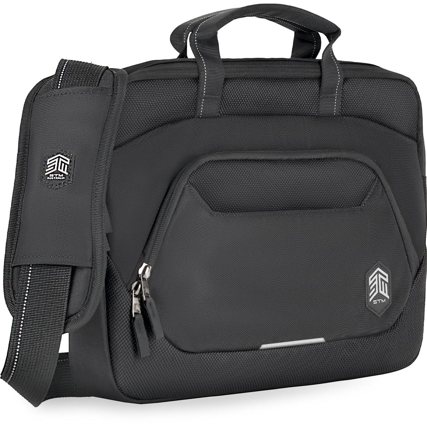 STM Tower Top Slim 17" Laptop Brief (Black)