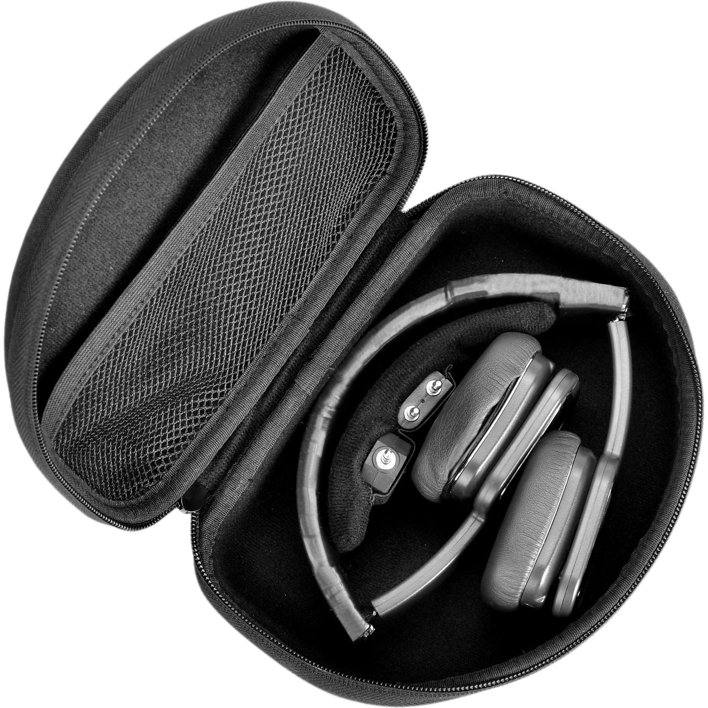 XCD Headphone Case with Airline Adapter & Splitter