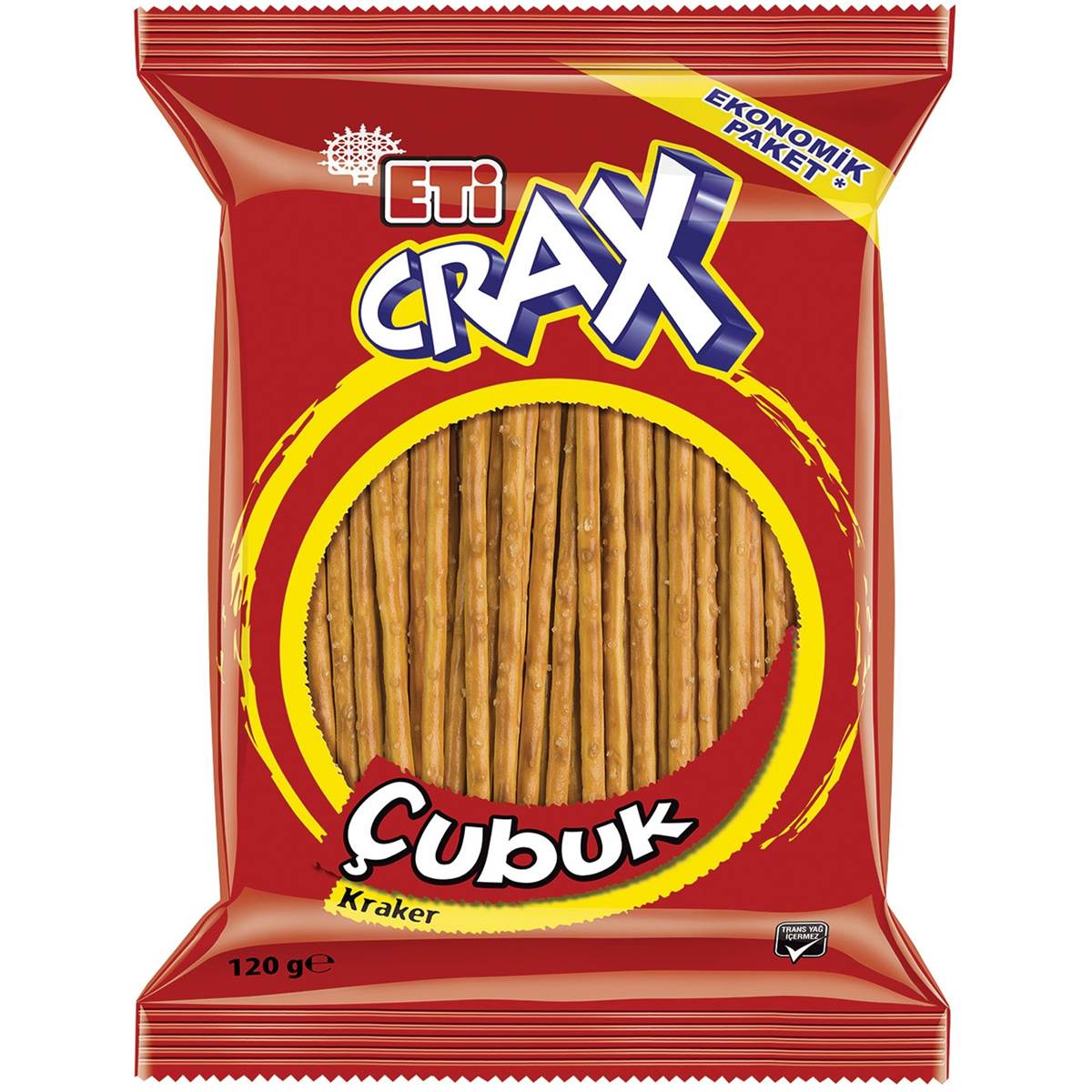Eti Cracker Crax Pretzel Stick Snack 120g