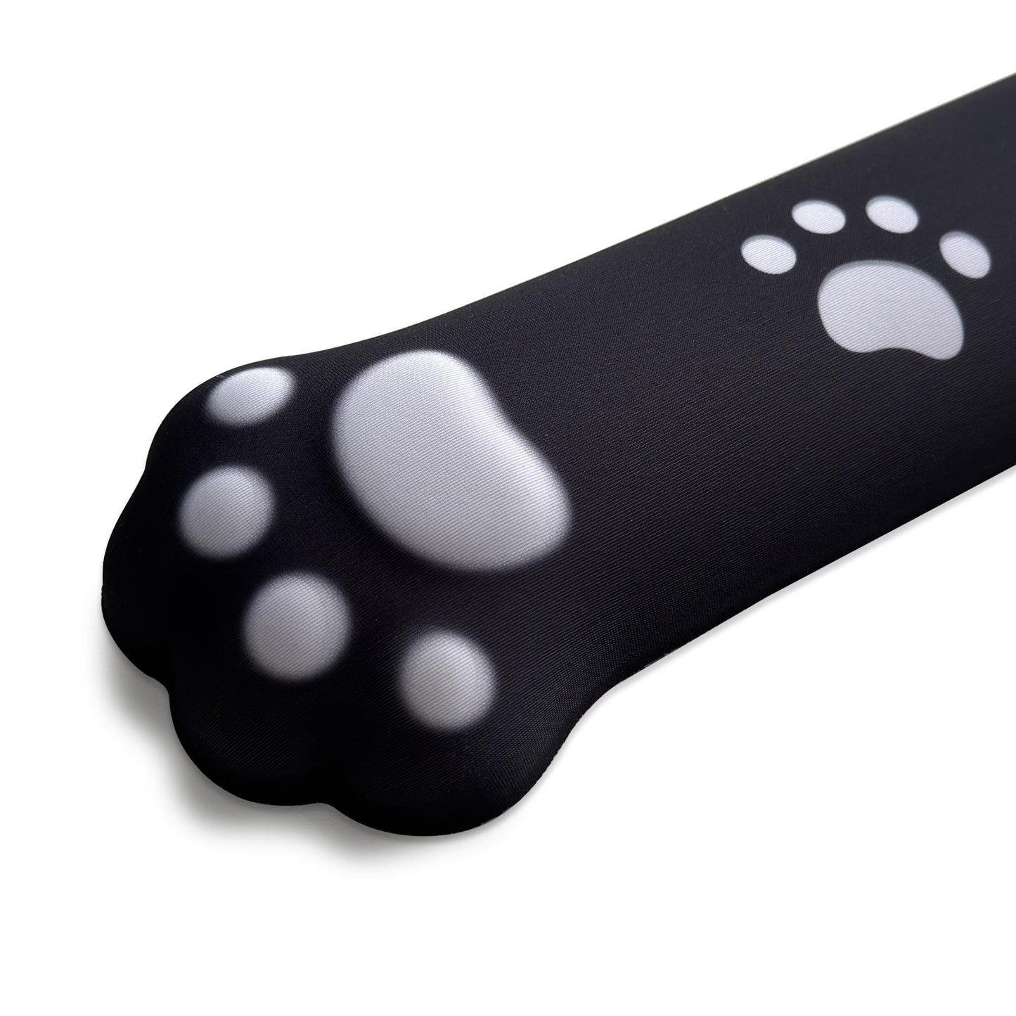 Playmax Paw Print Wrist Rest (Black/White)