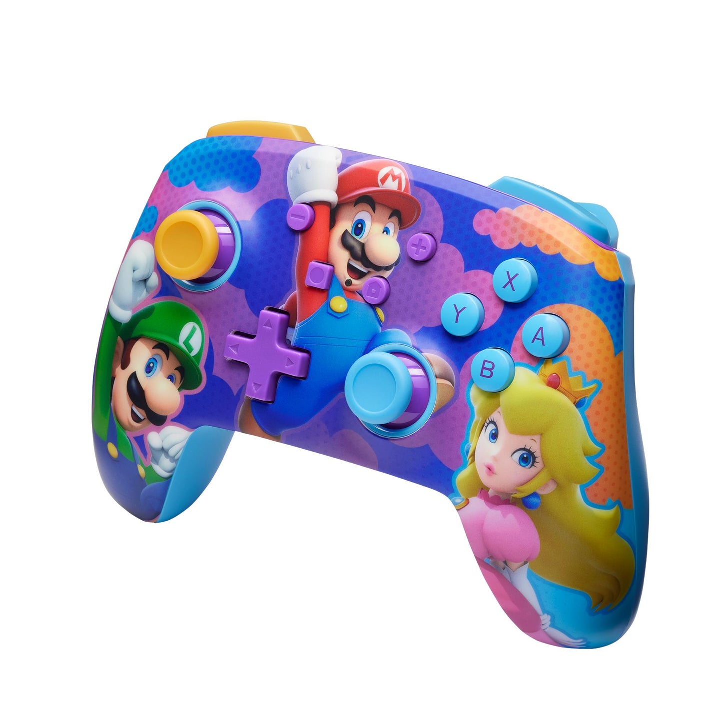 PowerA Enhanced Wireless Controller for Nintendo Switch (Color Splash Heroes)