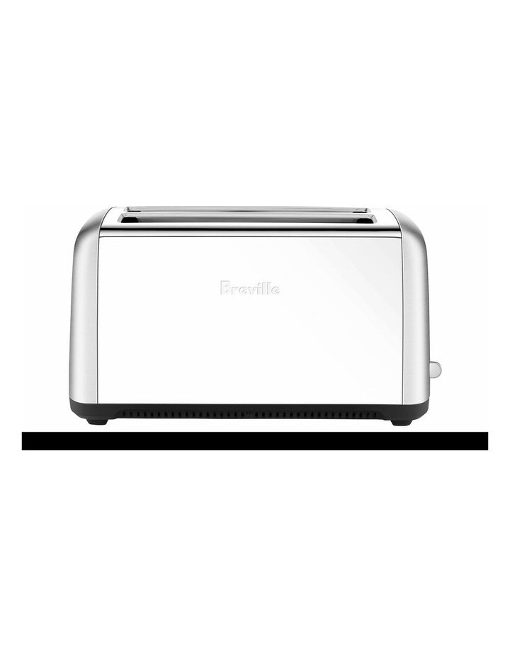 The Toast Control 4 Slice Long Toaster Brushed Stainless Steel LTA650BSS
