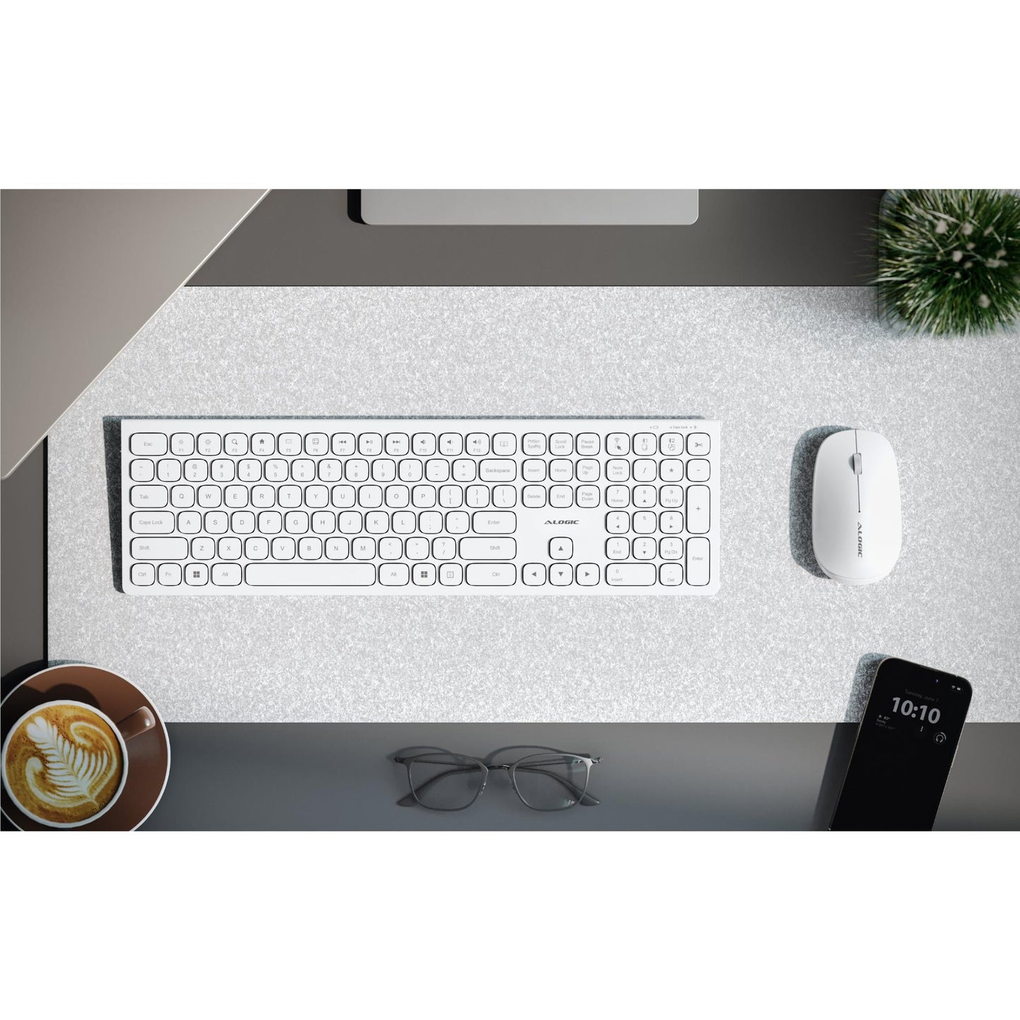 Alogic Echelon Bluetooth Full Size Keyboard + Mouse Combo