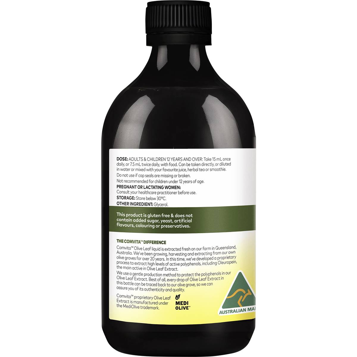 Comvita Natural Olive Leaf Extract 500ml