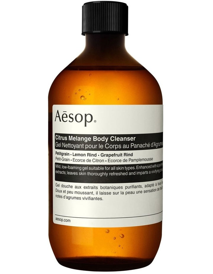 Citrus Melange 500mL Body Cleanser with Screw Cap