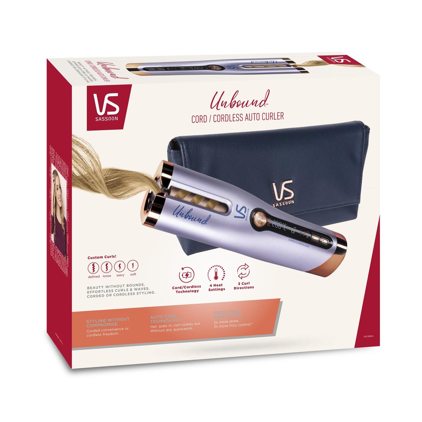 VS Sassoon Unbound Cord/Cordless Auto Curler
