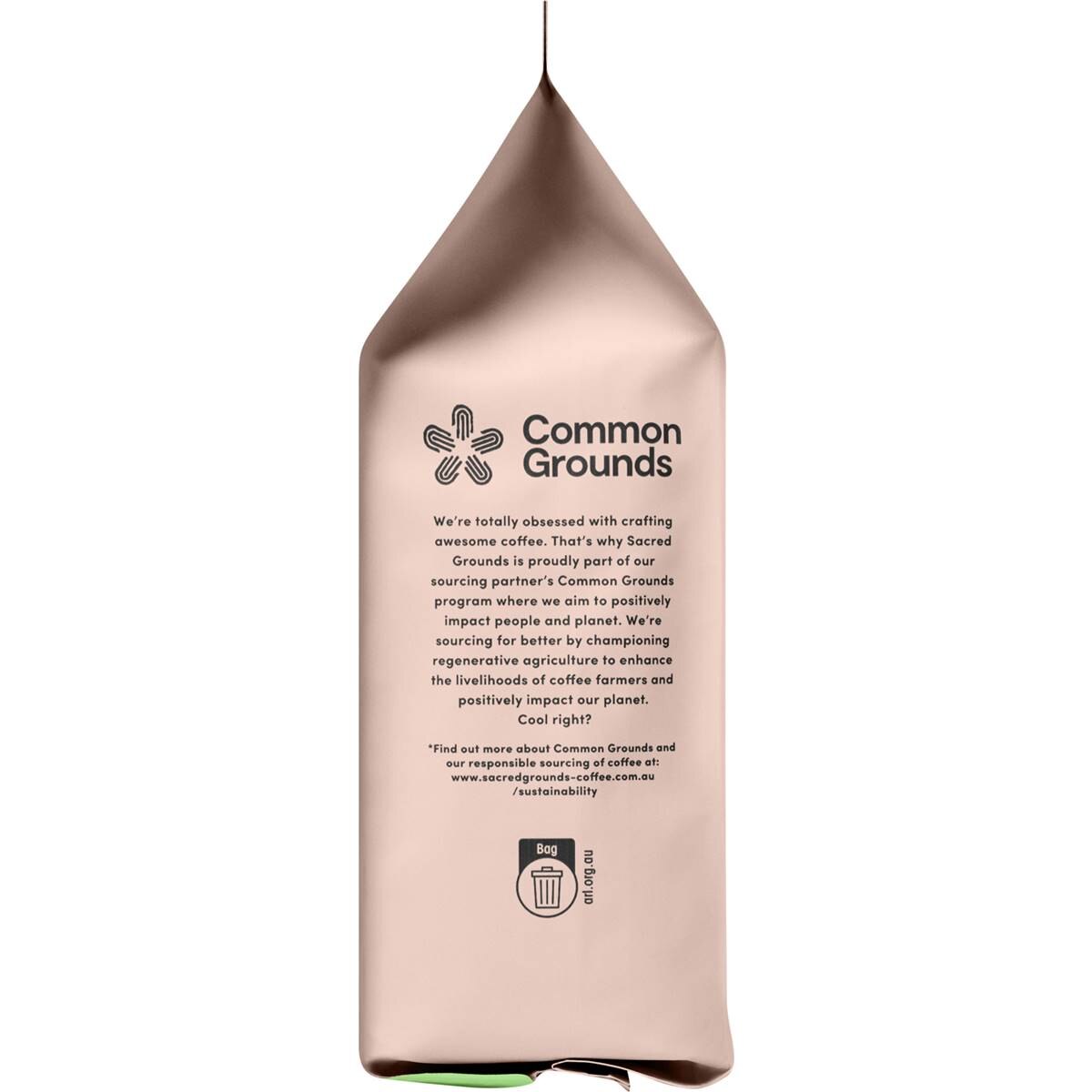 Sacred Grounds Seeker Blend Ground Coffee 200g