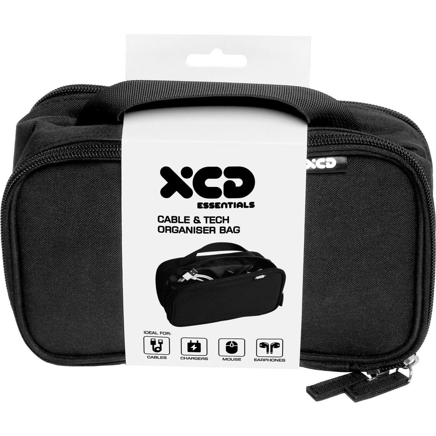 XCD V2 Cable Organiser Storage Bag (Black)