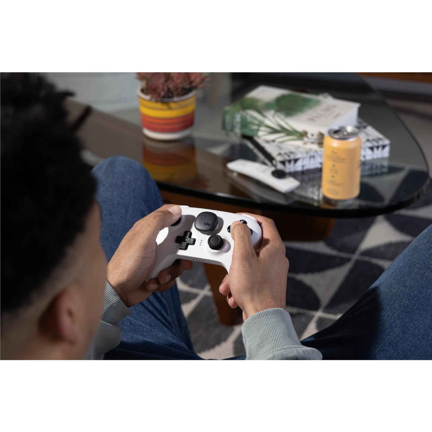 Tile Mate Essential Bluetooth Tracker 4 Pack (2 Black Mates/Slim/Sticker)