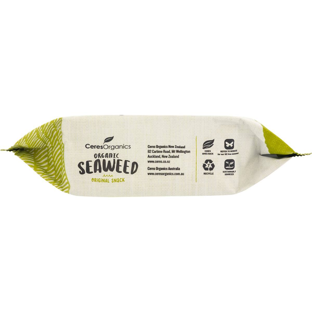 Ceres Organics Seaweed Nori 5g