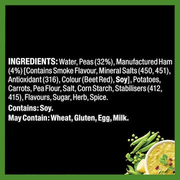 Heinz Soup Of The Day Green Pea With Ham Pouch 430g