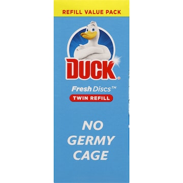 Duck Fresh Discs Toilet Cleaner Marine Refill 36mL x 2 pack