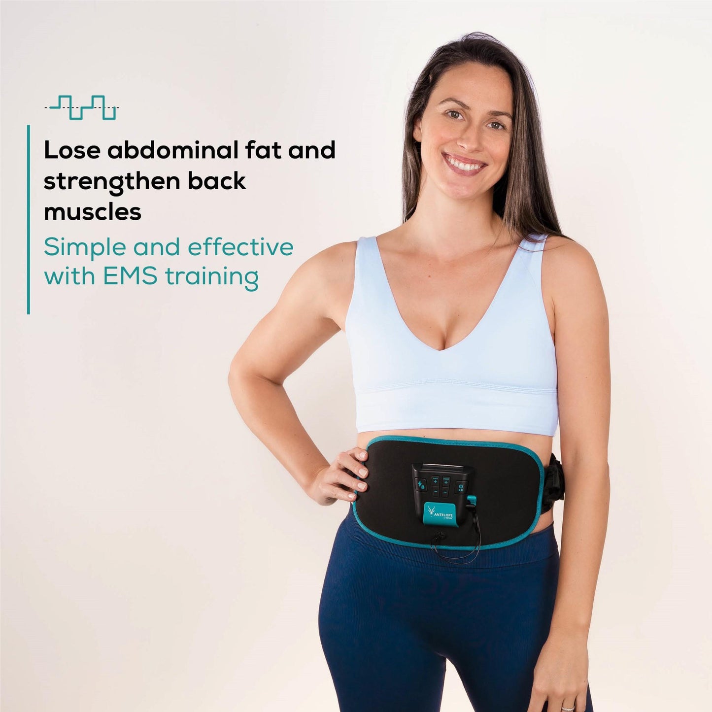 Beurer Corefit 2 EMS Training Belt Front & Back