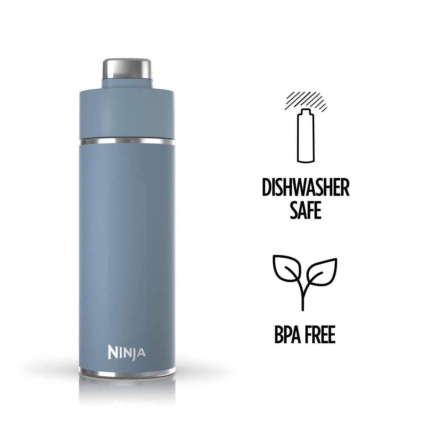 Ninja Thirsti 700ml Travel Bottle (Storm Blue)