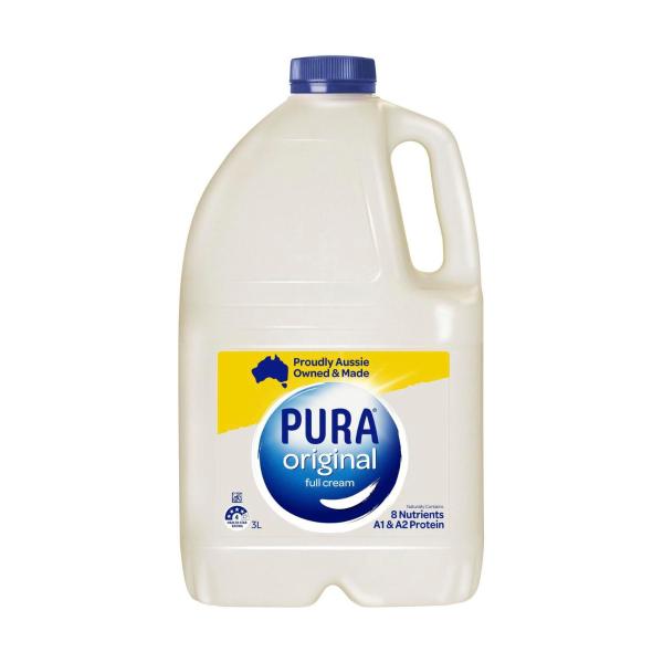 PURA MILK FULL CREAM 3L