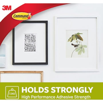 3M Command Picture Hanging Strips Large Black each