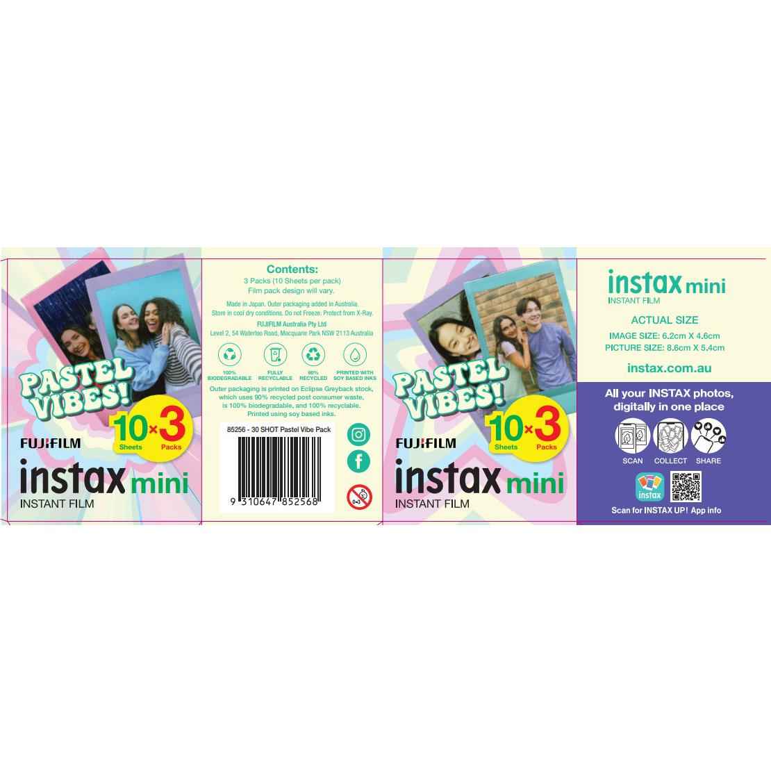 Fujifilm Instax Pastel Vibes Mini Film