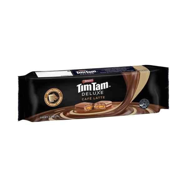 Tim Tam Deluxe Chocolate Biscuits Cafe Latte