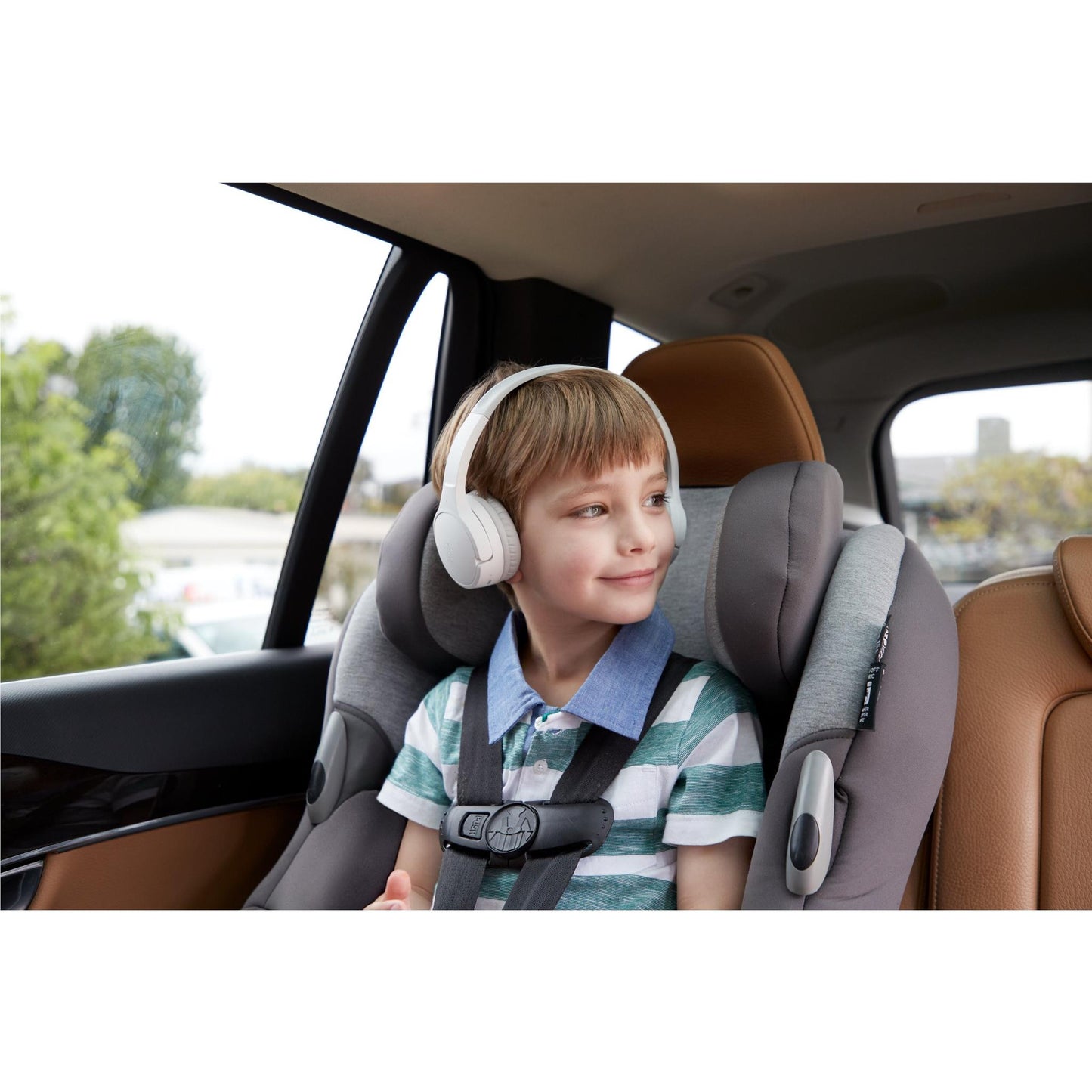 Belkin SoundForm Mini 2 Wireless On-Ear Kids Headphones (White)