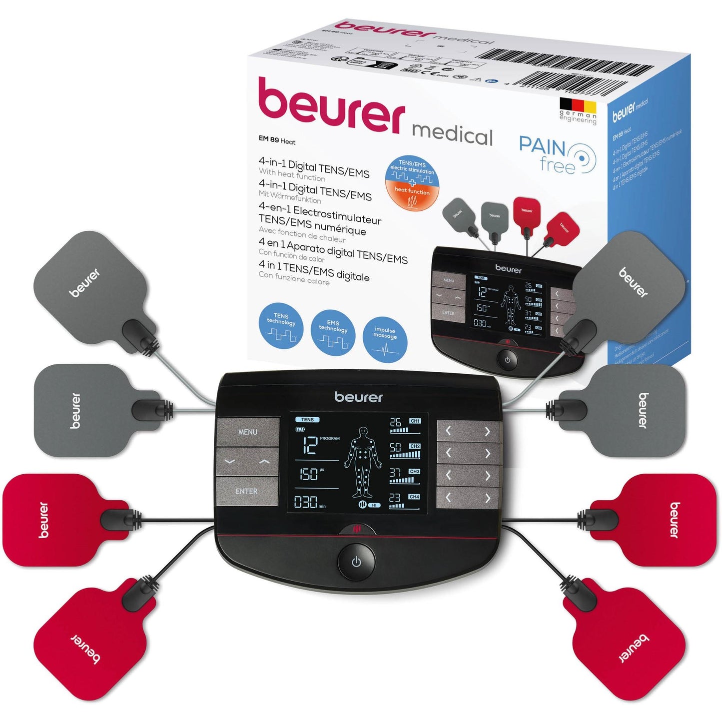 Beurer EM89 Digital TENS/EMS Device