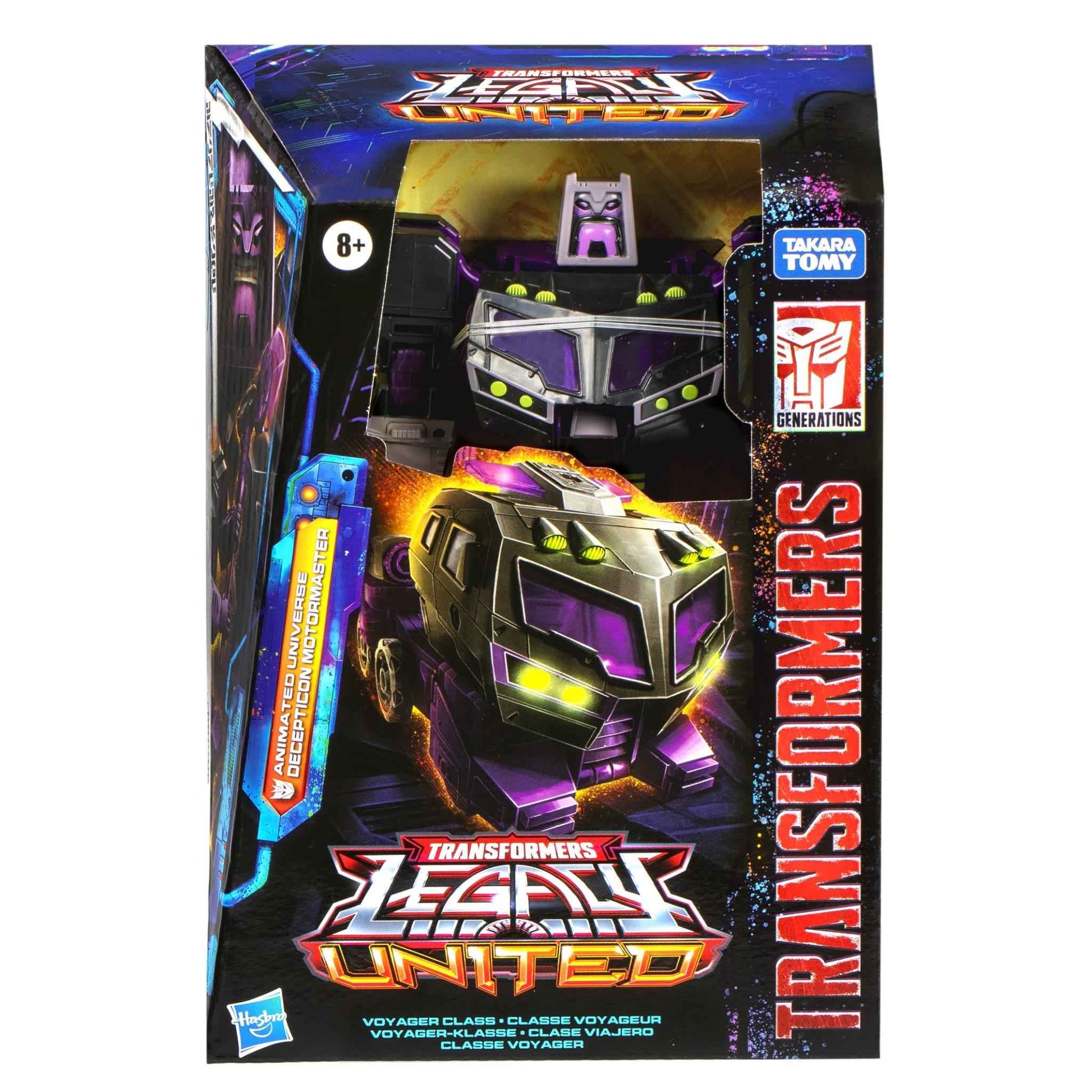 Transformers - Legacy United: Voyager Class Decepticon Motormaster Figure