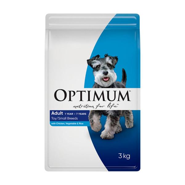 Adult Toy Small Breed Dry Dog Food With Chicken Vegetables & Rice