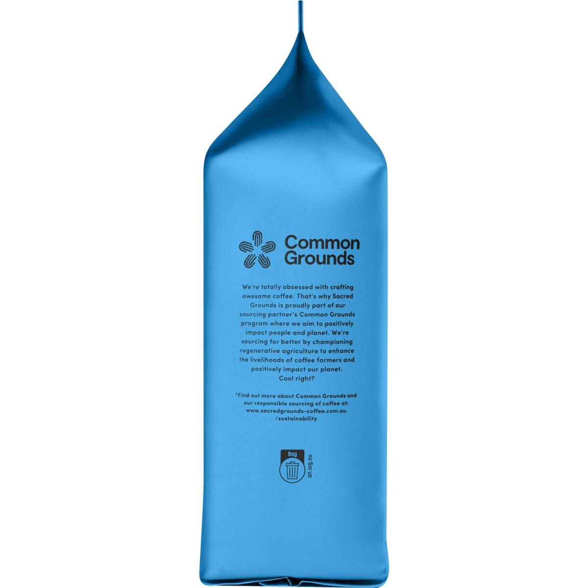 Sacred Grounds Breezy Blend Coffee Beans 500g