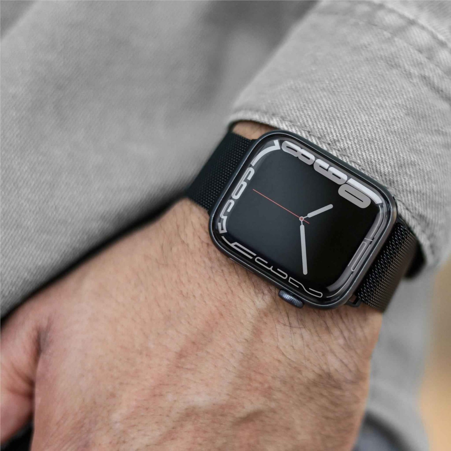 Vonmahlen Milanese Loop for Apple Watch 38/41mm (Black)