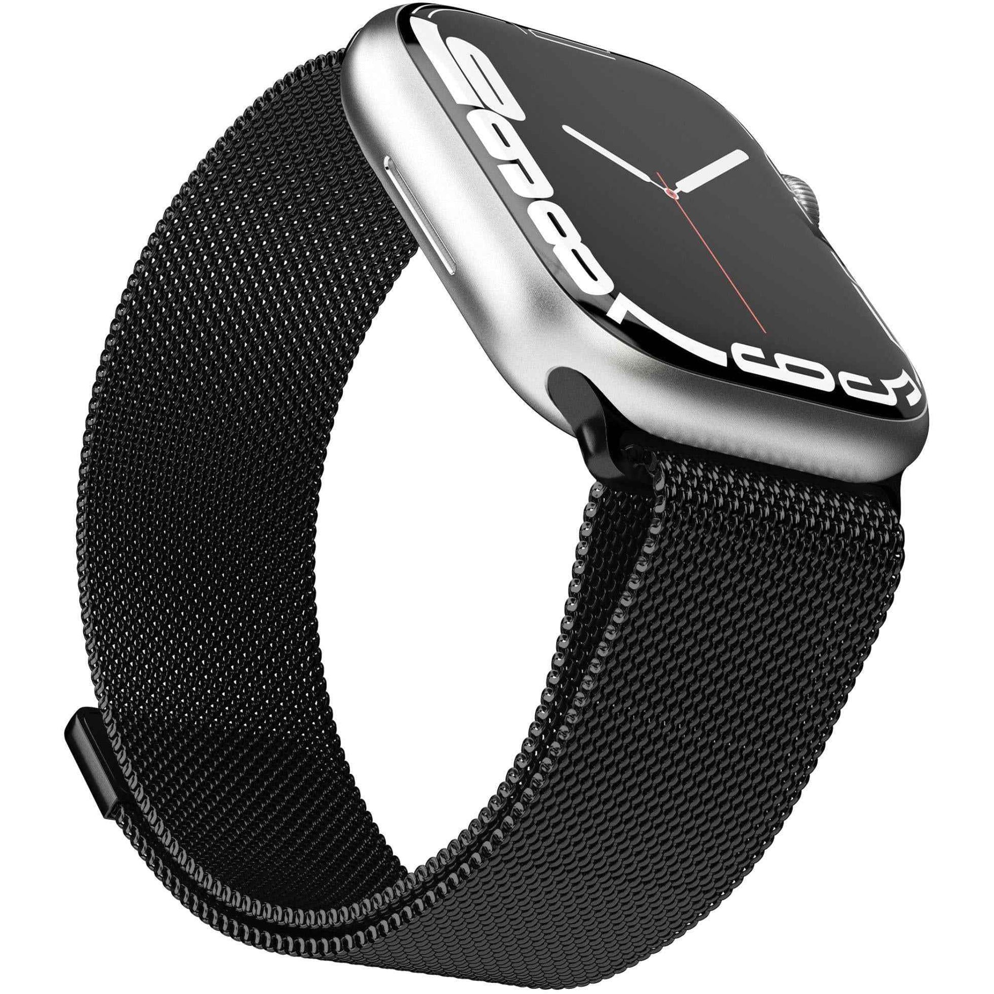 Vonmahlen Milanese Loop for Apple Watch 38/41mm (Black)