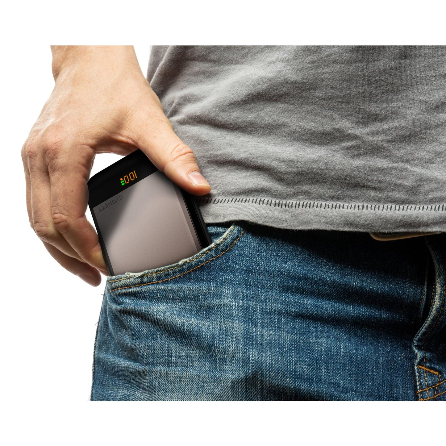 Cygnett 5k MagSlim Magnetic Power Bank (Champagne)