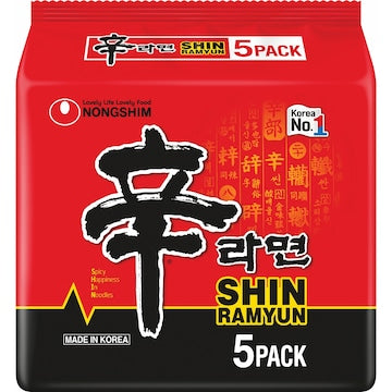 Nongshim Shin Ramyun 5 pack