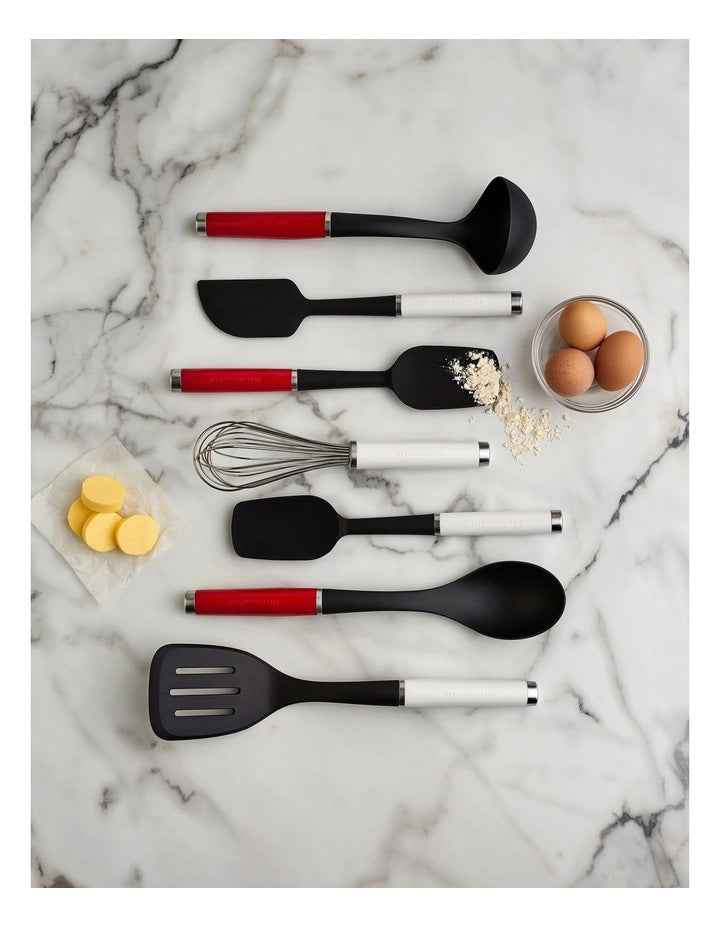 Classic Silicone Spoon Spatula in White