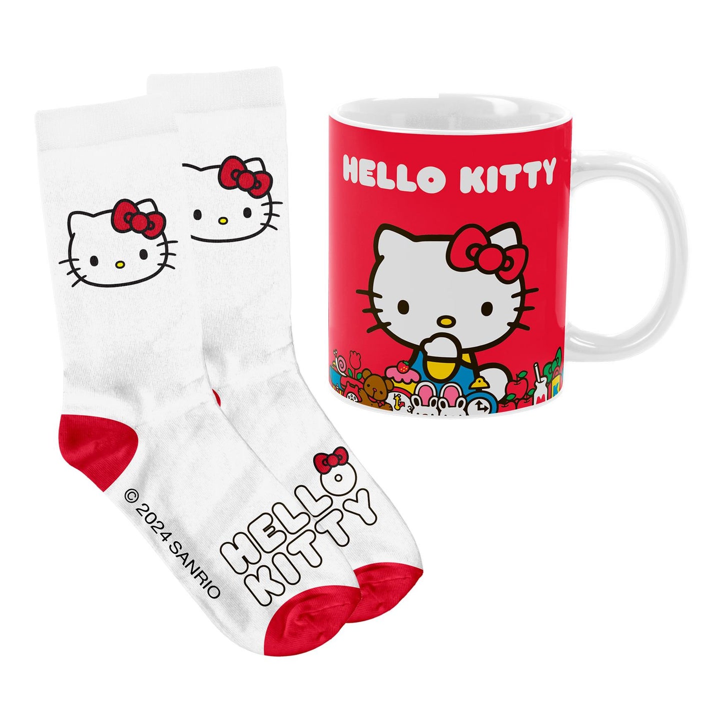 Hello Kitty - Red Mug & Sock Pack