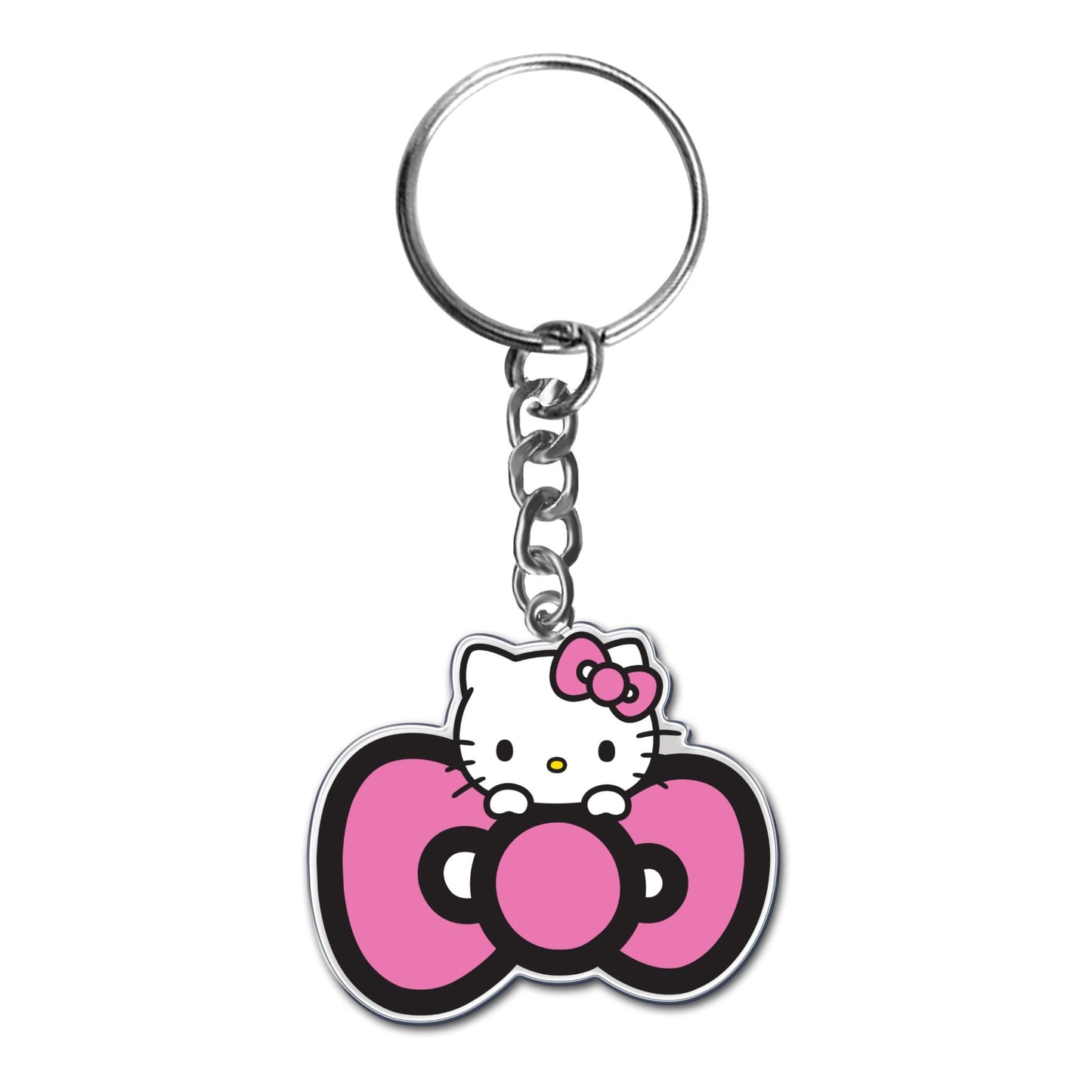 Hello Kitty - Bow Metal Keyring