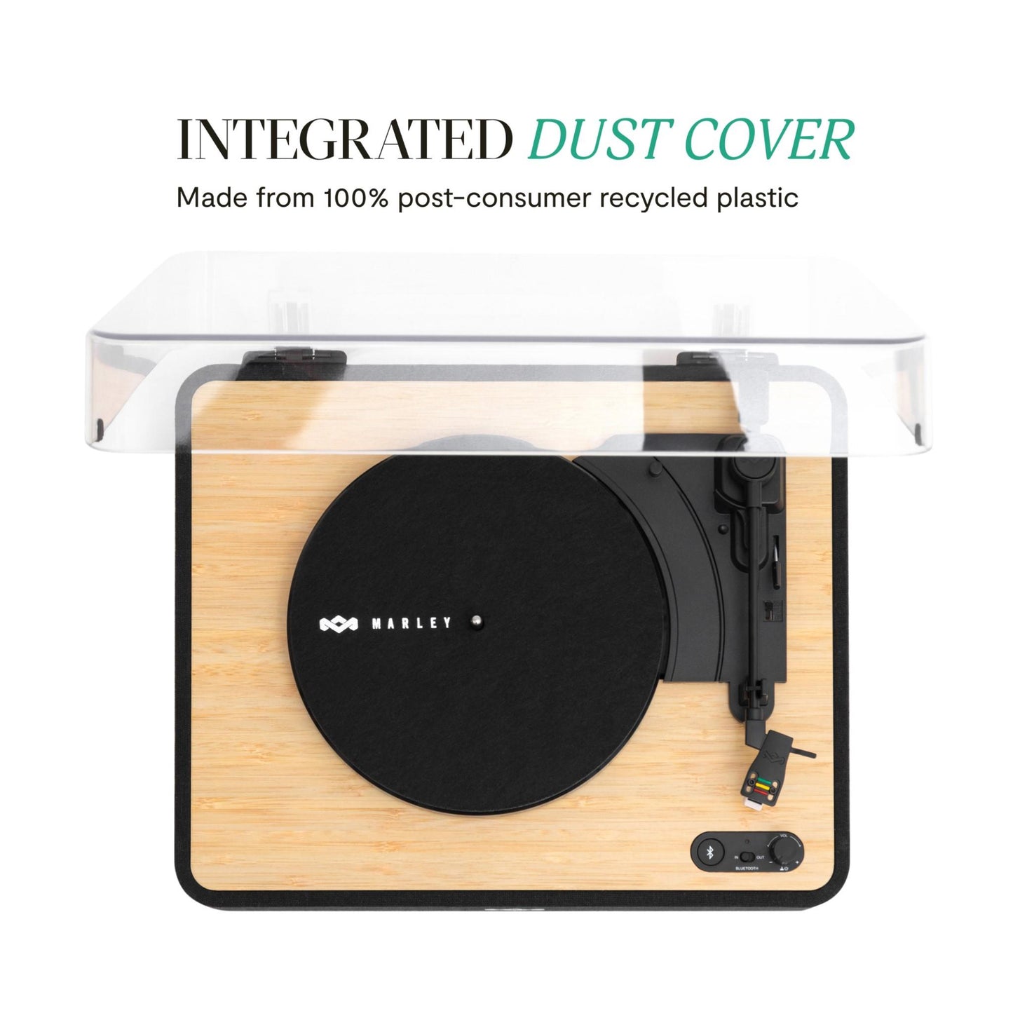 Marley Revolution Bluetooth Turntable (Signature Black)