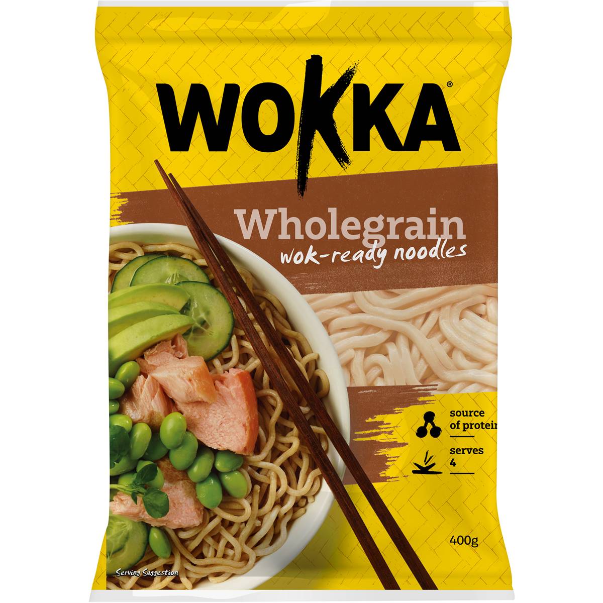 Wokka Noodles Wholegrain 400g