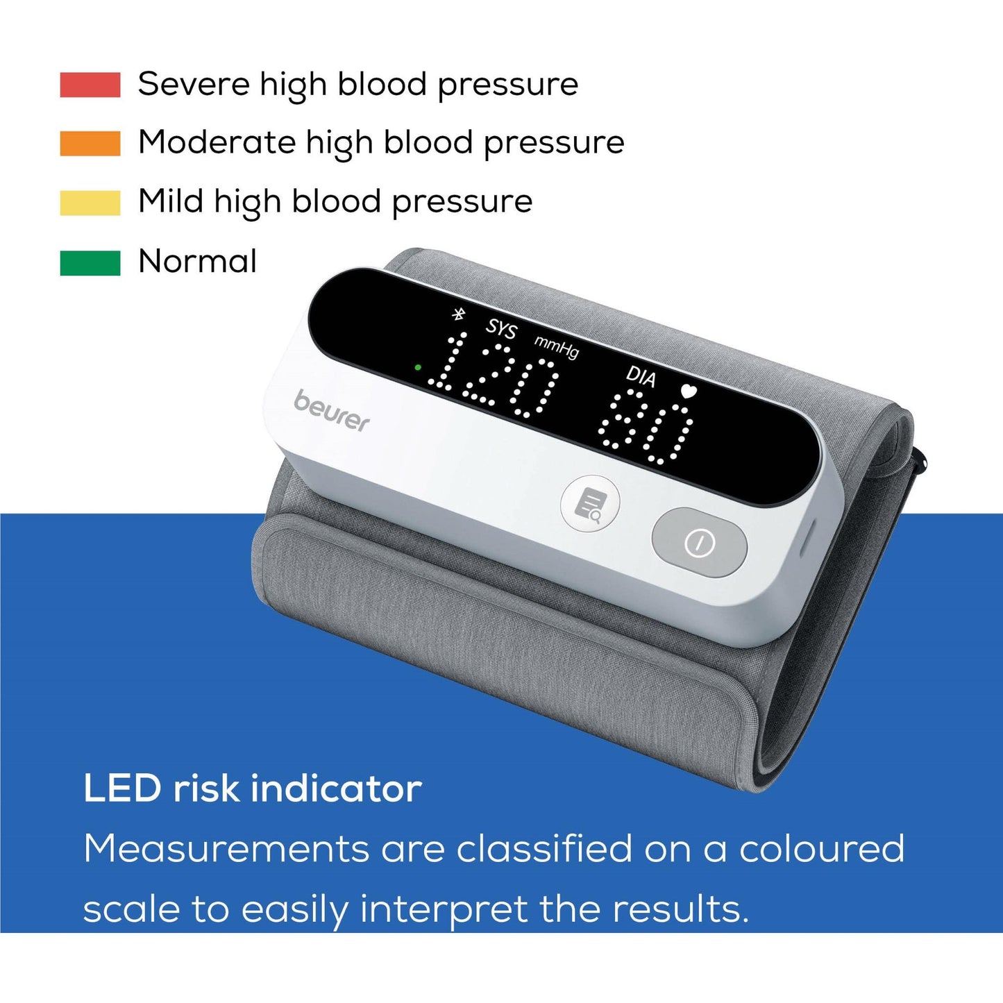 Beurer BM59 Rechargeable Upper Arm Blood Pressure Monitor