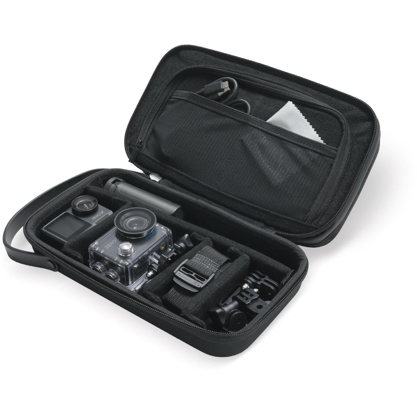 Zero-X Action Camera Expandable Hardshell Storage Bag