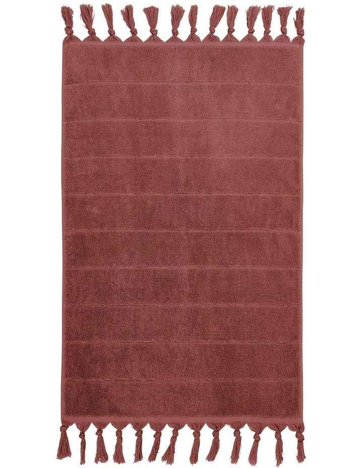 Paros Bath Towel Range in Mahogany