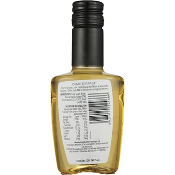 Quarterpast Vanilla Coffee Syrup 250mL