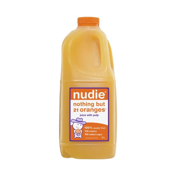 NUDIE NOTHING BUT JUICE:ORANGE:.:2LITRE