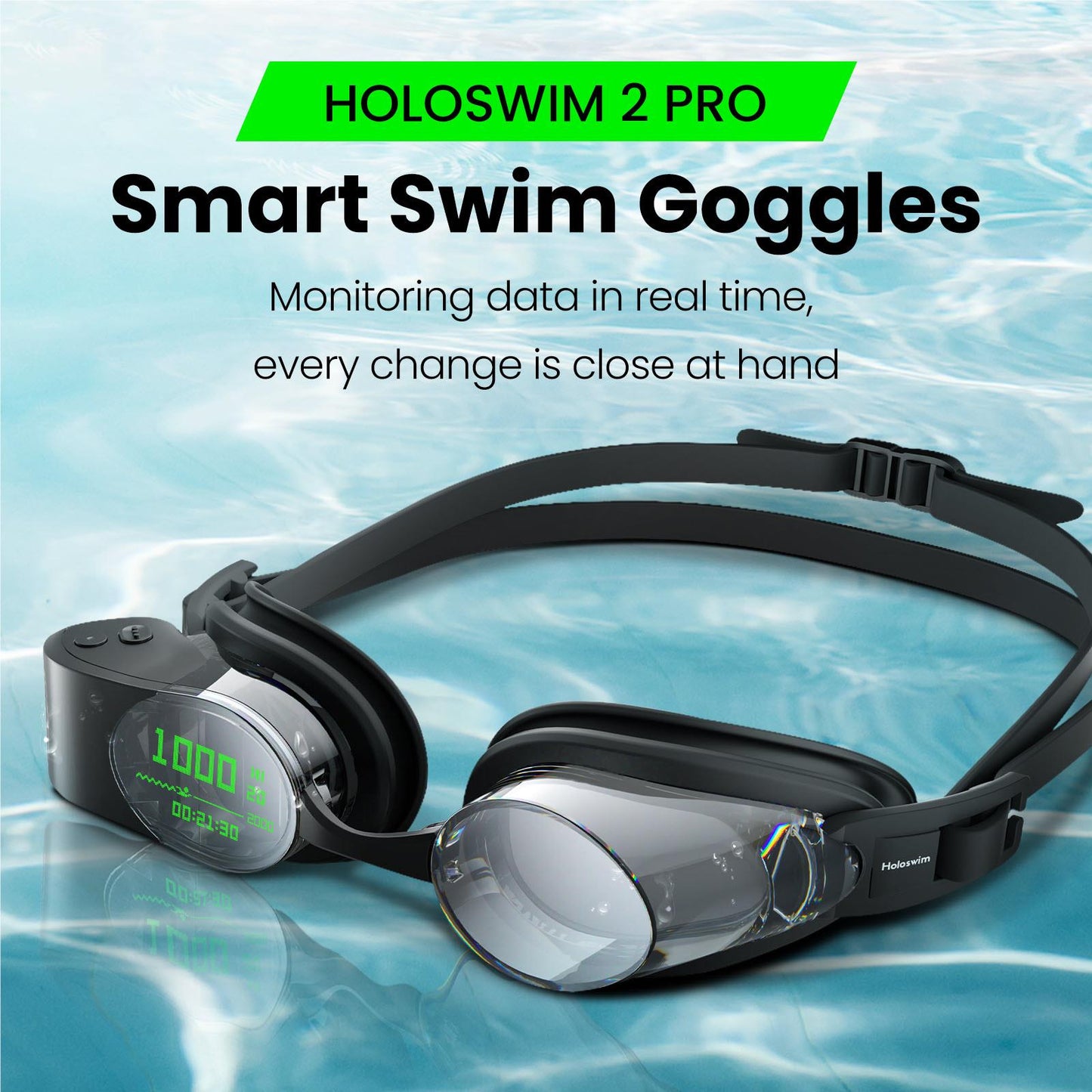 Holoswim 2 Pro AR Swimming Goggles