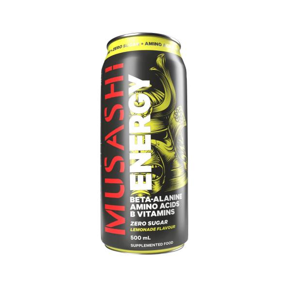 MUSASHI ENERGY DRINK LEMONADE 500ML