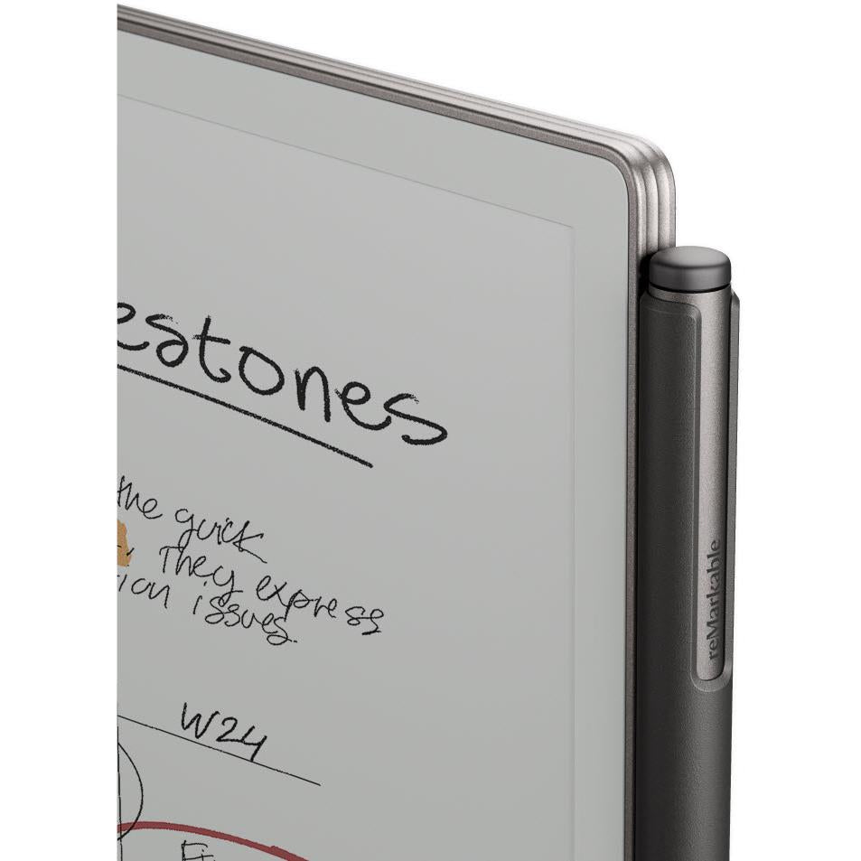reMarkable Marker Plus Active with Built-in Eraser for reMarkable Paper Pro (Warm Black)