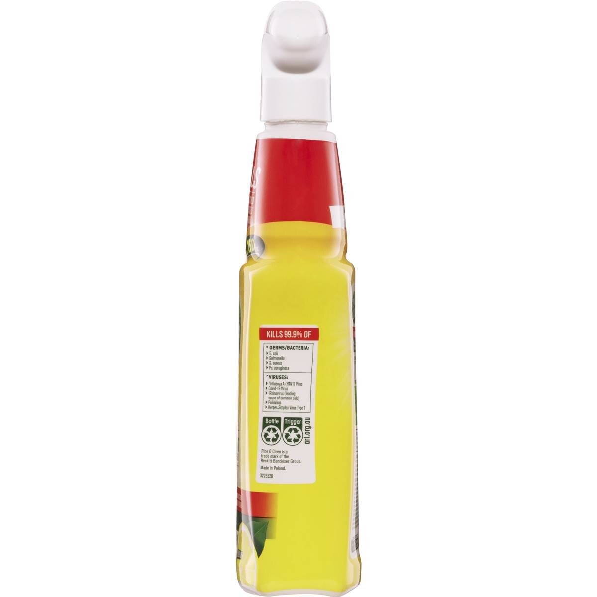 Pine O Cleen Lemon Lime Burst Disinfectant Cleaning Spray 750ml